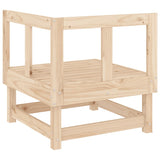 Garden Corner Sofa Solid Wood Pine