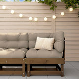 Garden Grey Solid Wood Pine