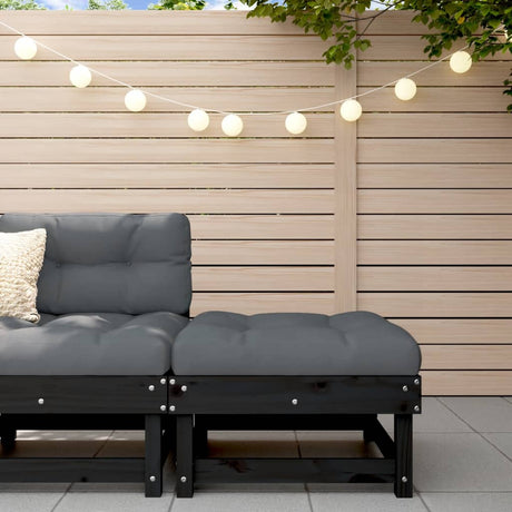 Garden Grey Solid Wood Pine