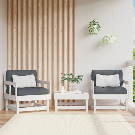 Garden Grey Solid Wood Pine