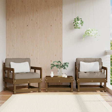 Garden Grey Solid Wood Pine