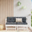 Garden Grey Solid Wood Pine