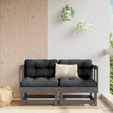 Garden Grey Solid Wood Pine