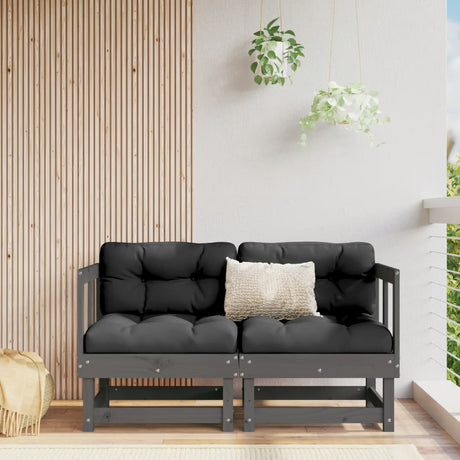 Garden Grey Solid Wood Pine