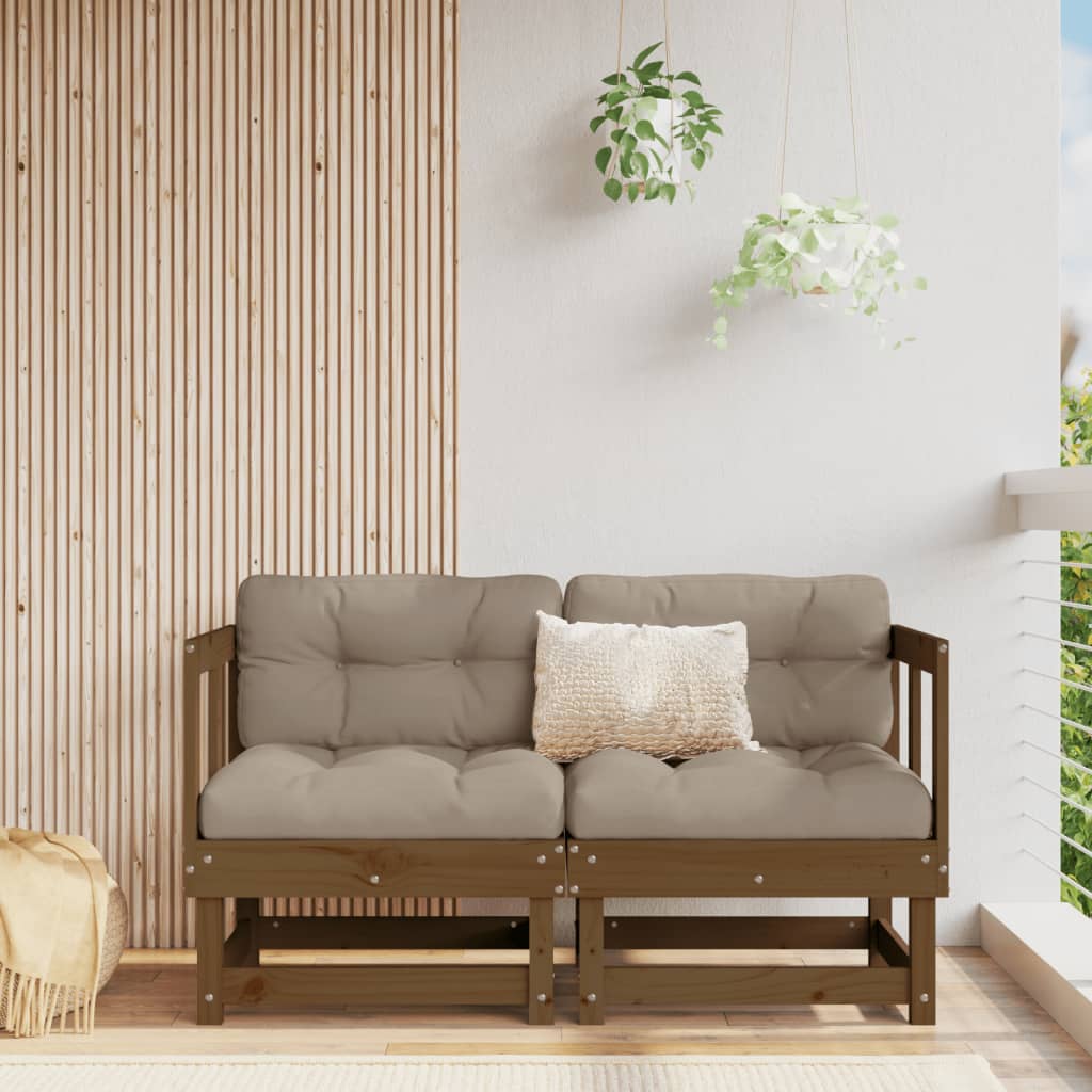 Garden Grey Solid Wood Pine