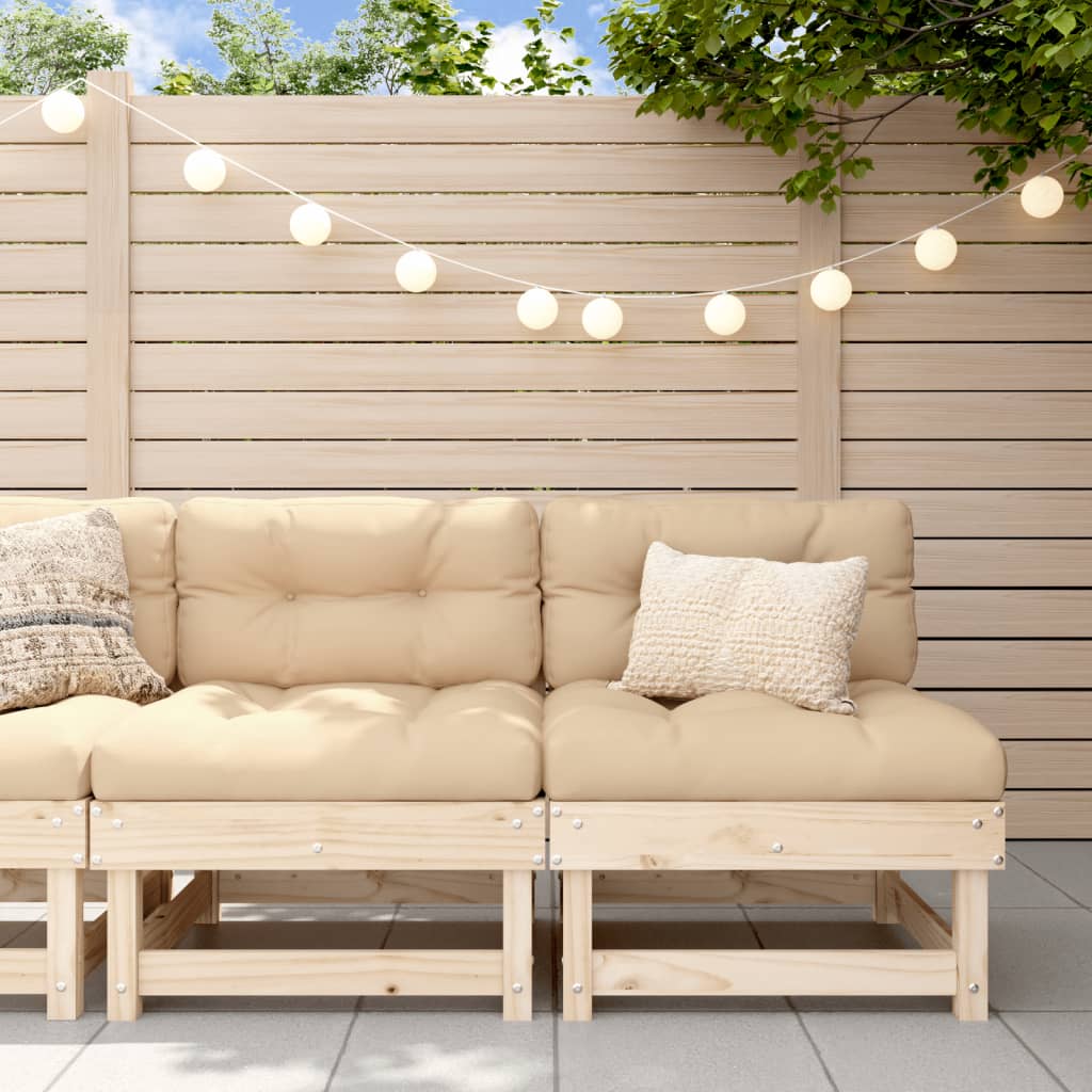 Garden Grey Solid Wood Pine