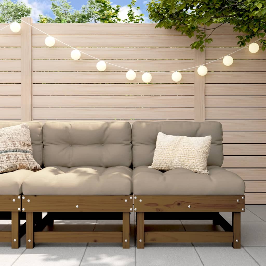 Garden Grey Solid Wood Pine