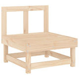 3 Piece Garden Lounge Set Solid Wood Pine