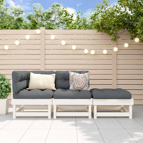 Garden Grey Solid Wood Pine