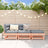 Garden Grey Solid Wood Pine