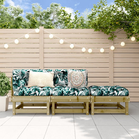 Garden Grey Solid Wood Pine
