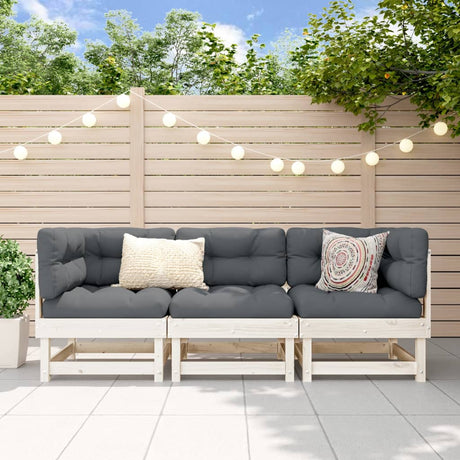 Garden Grey Solid Wood Pine