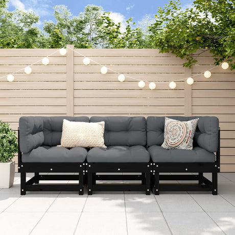 Garden Grey Solid Wood Pine