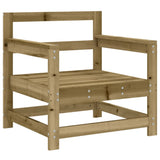 Garden Chairs 2 pcs Impregnated Wood Pine