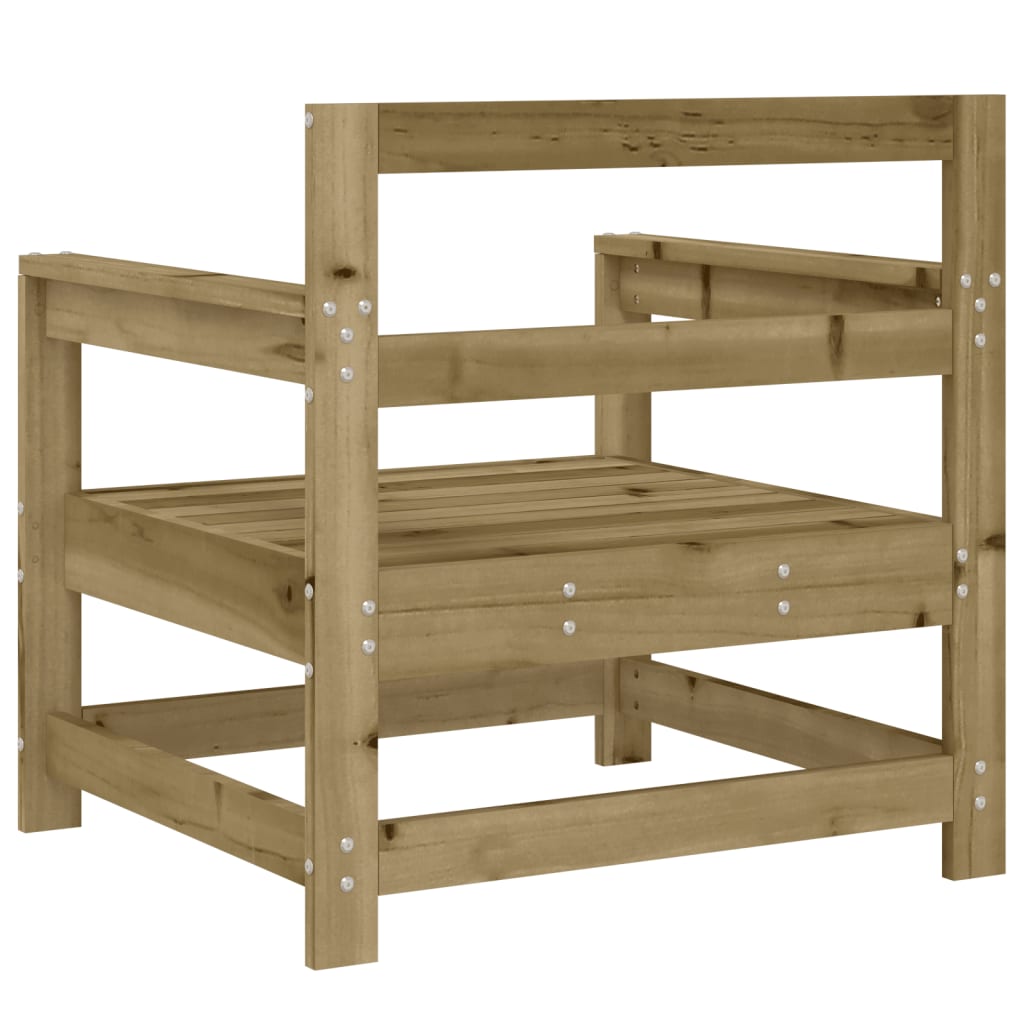 Garden Chairs 2 pcs Impregnated Wood Pine
