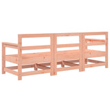 3 Piece Garden Lounge Set Solid Wood Douglas