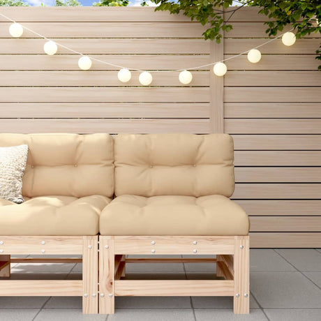 Garden Grey Solid Wood Pine