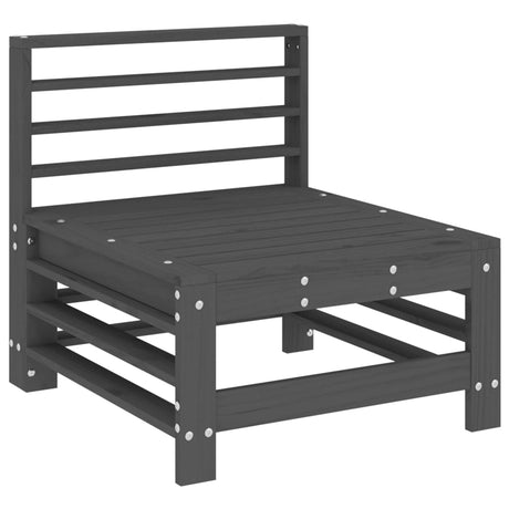 Garden Grey Solid Wood Pine