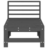 Garden Grey Solid Wood Pine