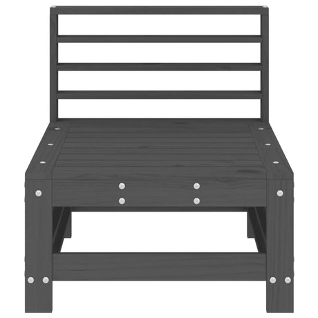 Garden Grey Solid Wood Pine