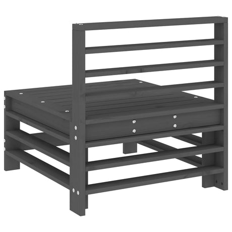 Garden Grey Solid Wood Pine