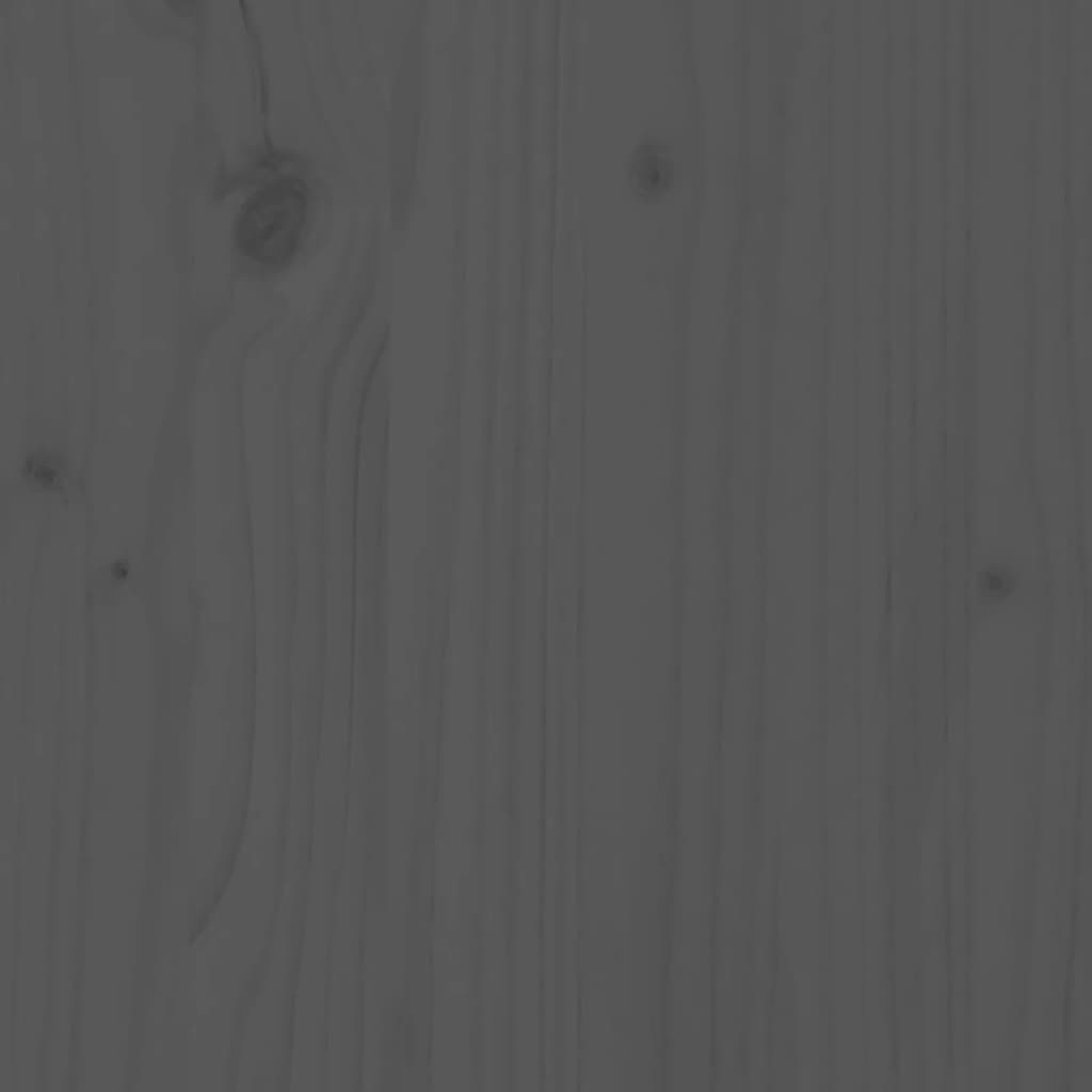 Garden Grey Solid Wood Pine
