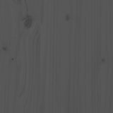 Garden Grey Solid Wood Pine