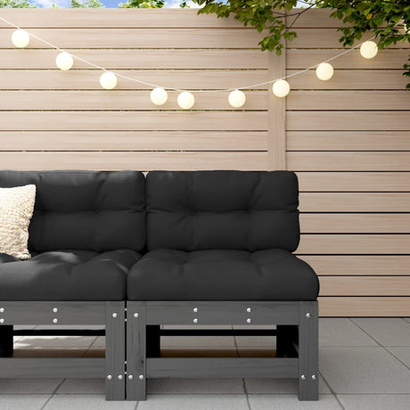 Garden Grey Solid Wood Pine