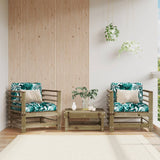 Garden Grey Solid Wood Pine