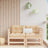 Garden Grey Solid Wood Pine