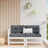 Garden Grey Solid Wood Pine