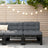 Garden Grey Solid Wood Pine