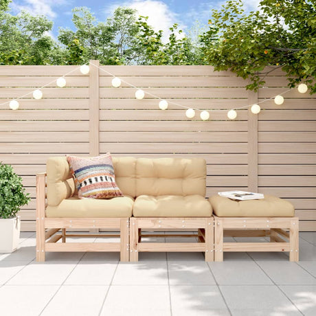 Garden Grey Solid Wood Pine