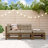Garden Grey Solid Wood Pine