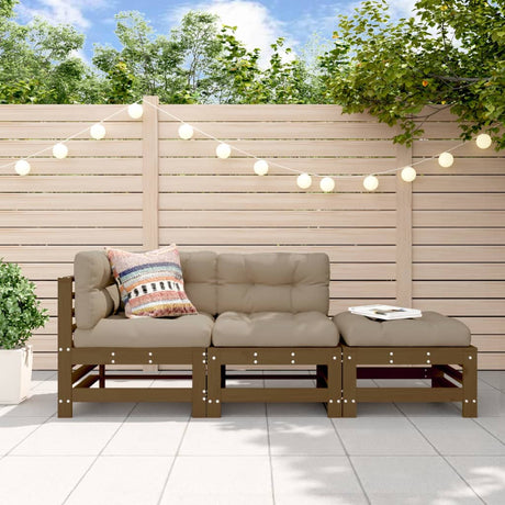 Garden Grey Solid Wood Pine