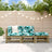 Garden Grey Solid Wood Pine