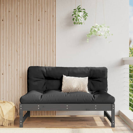 2 Piece Garden Lounge Set Solid Wood Douglas