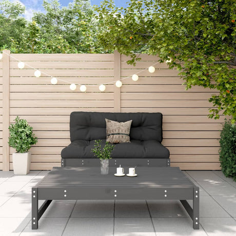2 Piece Garden Lounge Set Solid Wood Douglas