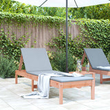 Sun Lounger 199.5X60X74 Cm Solid Wood Pine
