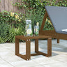Garden Side Table 40X38X28.5 Cm Solid Wood Douglas