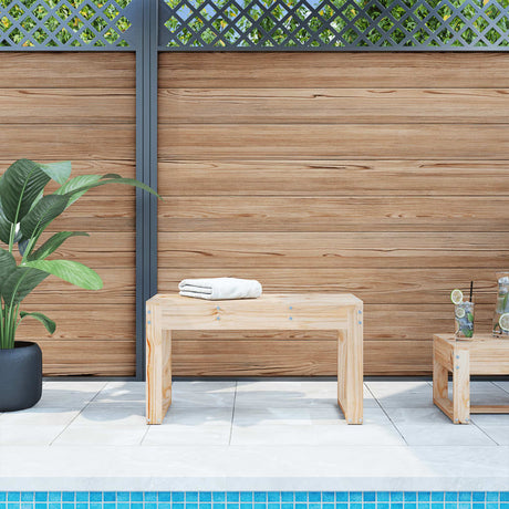 Garden Bench Solid Wood Douglas