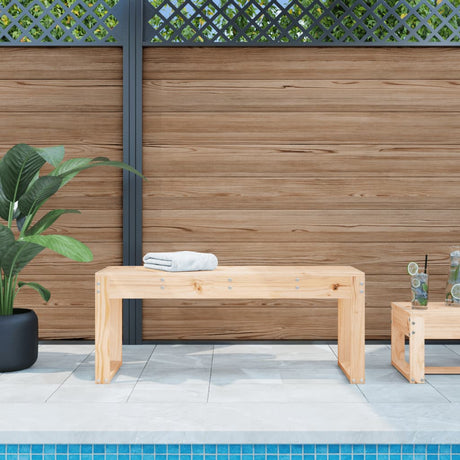 Garden Bench Solid Wood Douglas