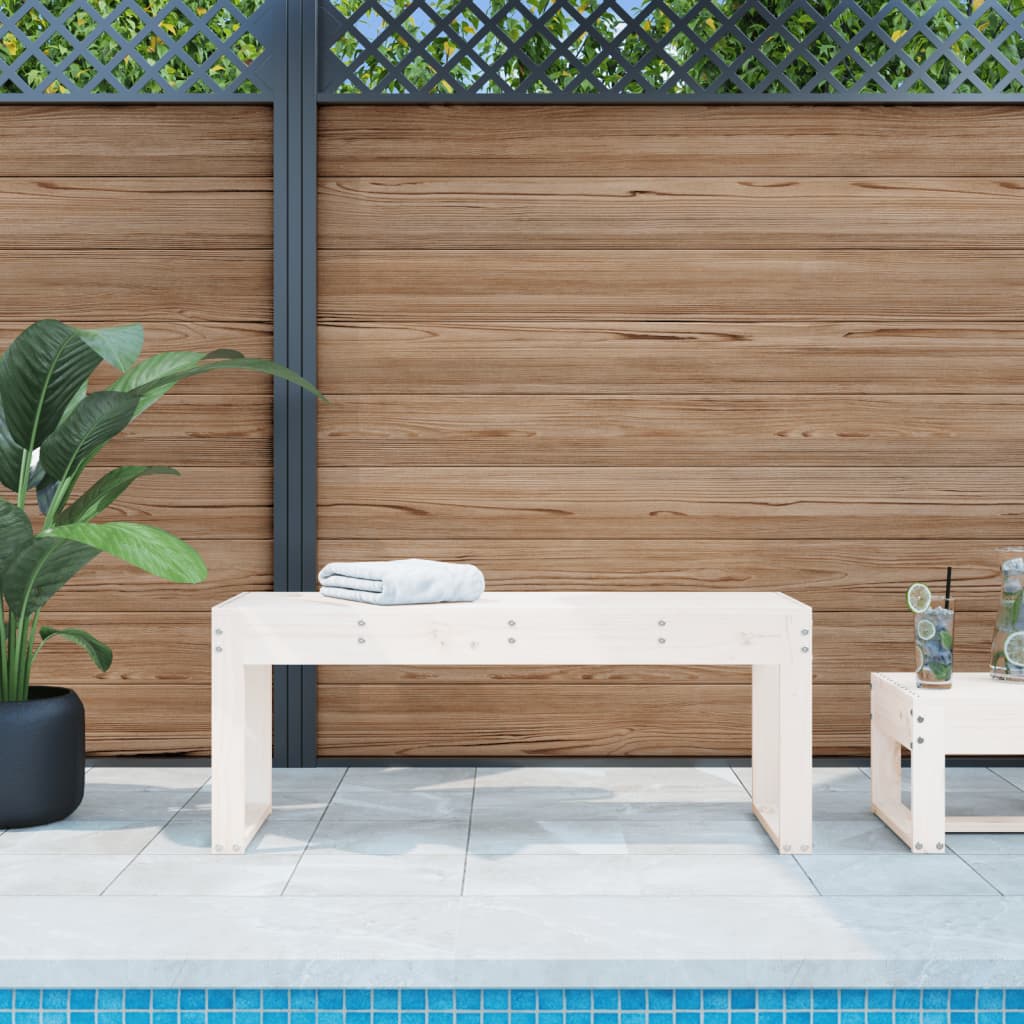 Garden Bench Solid Wood Douglas
