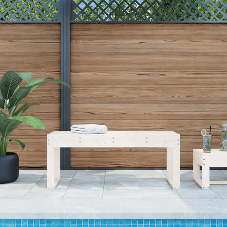 Garden Bench Solid Wood Douglas