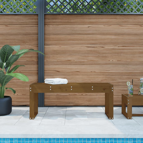 Garden Bench Solid Wood Douglas