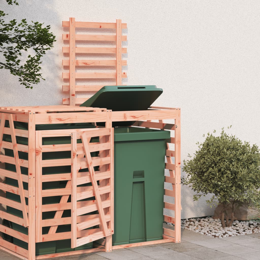 Wheelie Bin Storage Solid Wood Douglas