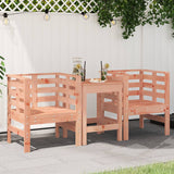 Garden Chairs 2 Pcs White 61.5X53X71 Cm Solid Wood Pine
