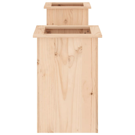 Planter Bench 184.5X39.5X56.5 Cm Solid Wood Pine