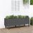 Garden Raised Bed White Solid Wood Pine