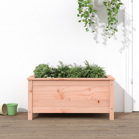 Garden Raised Bed Grey Solid Wood Pine